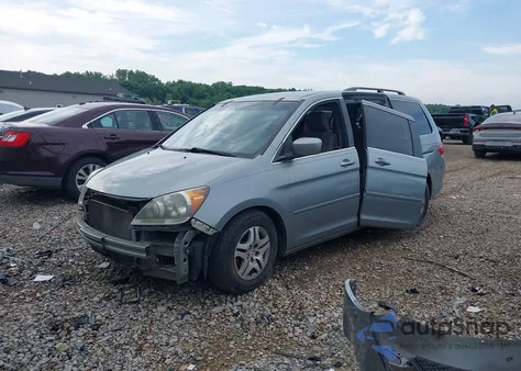 2008 Honda Odyssey Ex from USA, damaged, VIN 5FNRL38488B027547